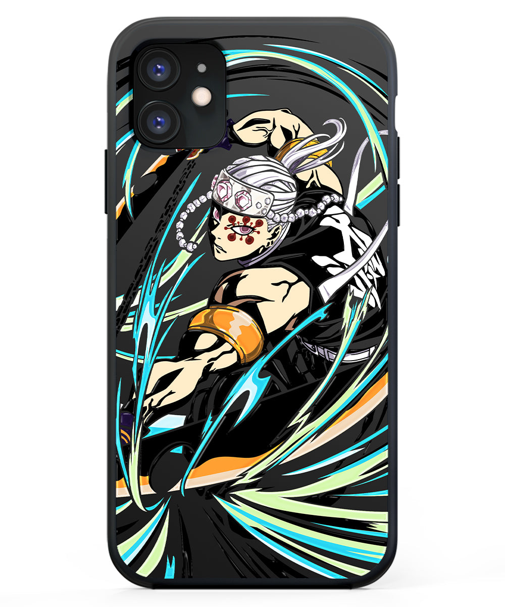 Demon Slayer Anime Phone Case Iphone 11 Nysekai "Kokushibo" Demon Slayer Infinity Castle Arc IPhone 11- Demon Slayer Anime Phone Case Iphone 11 Nysekai "Kokushibo" Demon Slayer Infinity Castle Arc IPhone 11-
