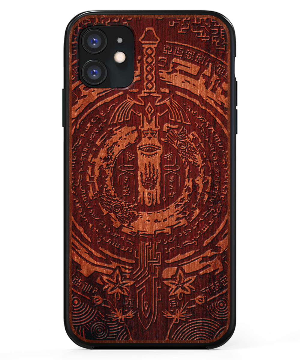 Tears - Engraved Wood Phone Case - Anime Cases Tears - Engraved Wood Phone Case - Anime Cases