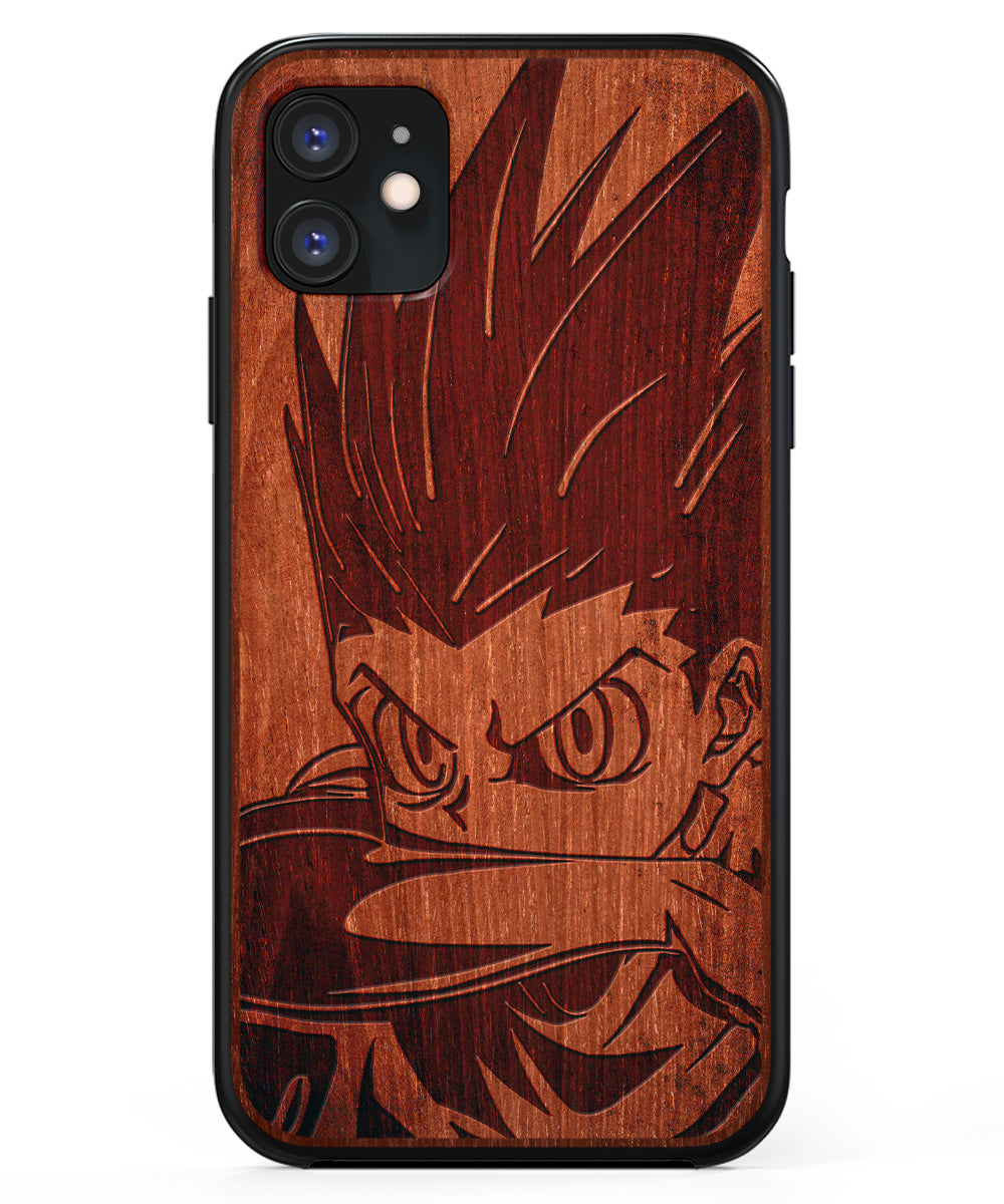 Silent Fury Engraved Wood Case Hunter x Hunter Anime Case