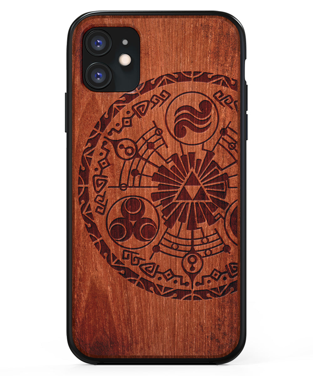 Gateway - Engraved Wood Phone Case - Anime Cases Gateway - Engraved Wood Phone Case - Anime Cases