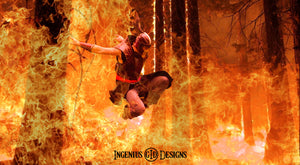 Avatar, the Last Airbender Cosplay: Fire Nation Scout Armor