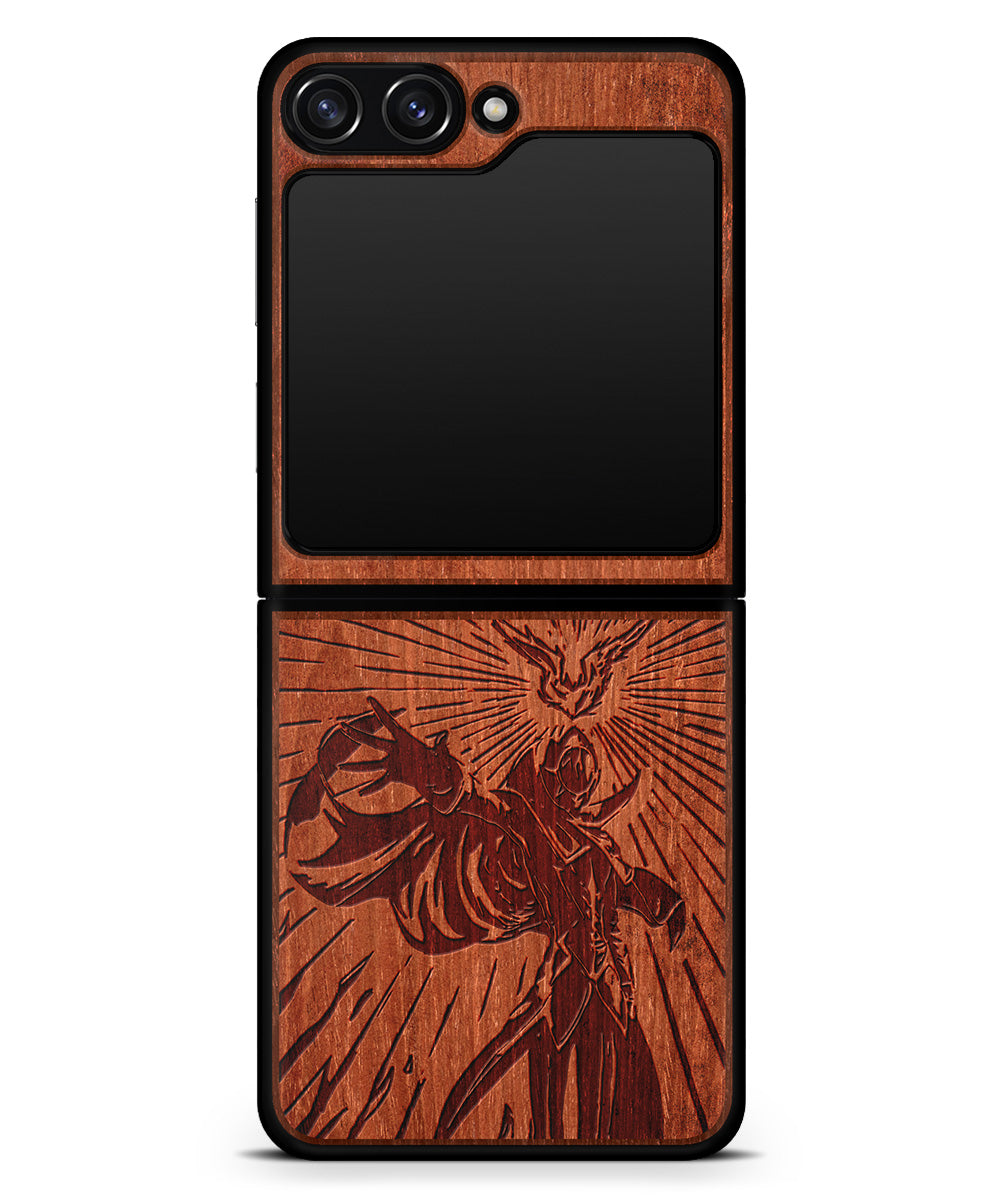 Mastermind - Engraved Wood Phone Case - Code Geass Anime Case