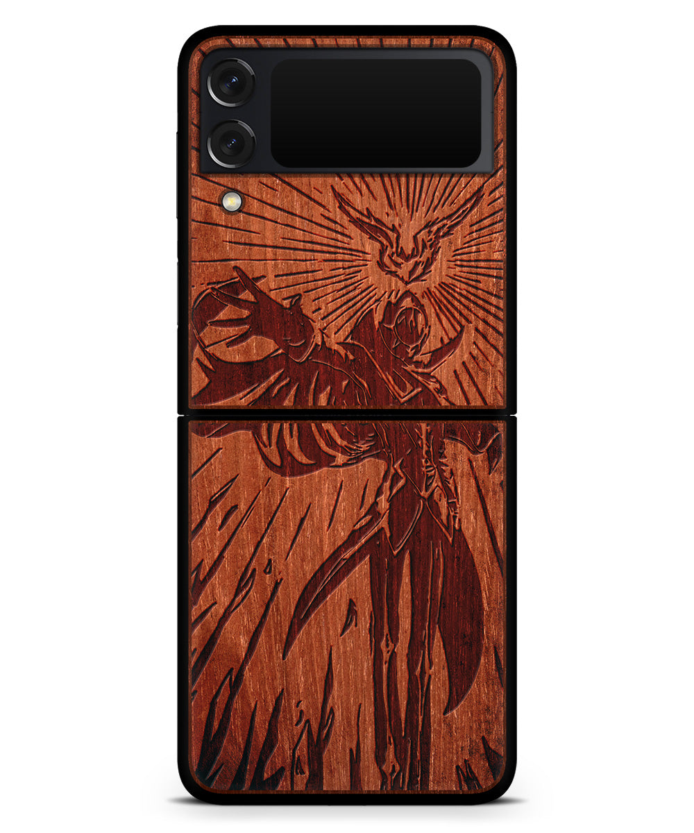 Mastermind - Engraved Wood Phone Case - Code Geass Anime Case