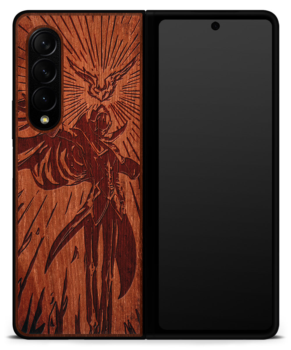 Mastermind - Engraved Wood Phone Case - Code Geass Anime Case