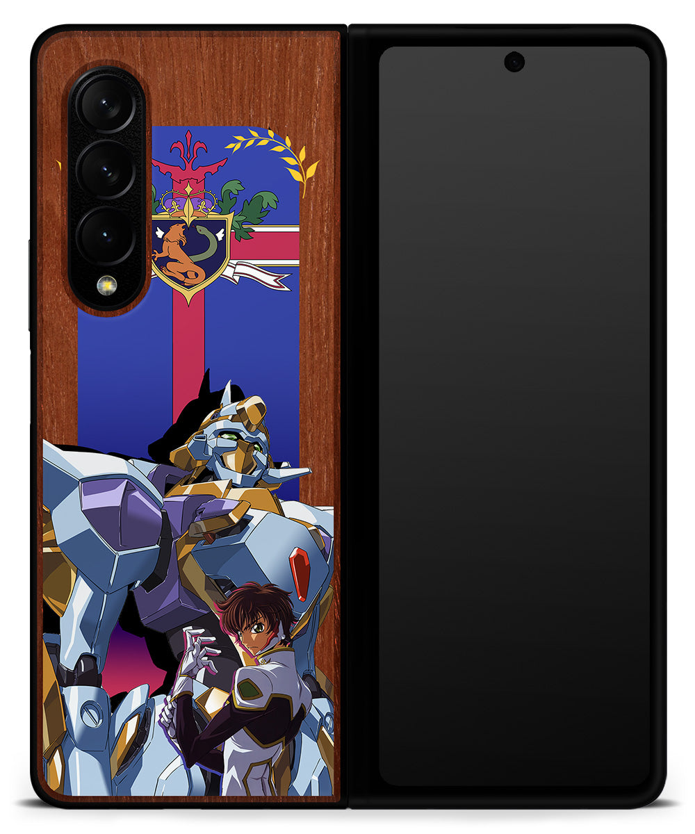 White Knight - Wood & Ink Phone Case - Code Geass Anime Case