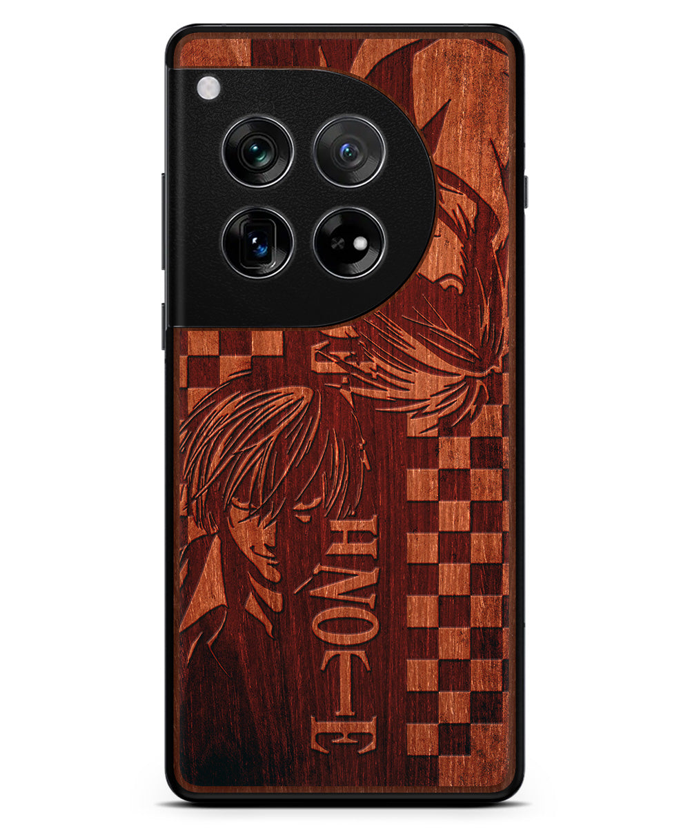 Checkmate - Engraved Wood Case - Death Note Anime Case