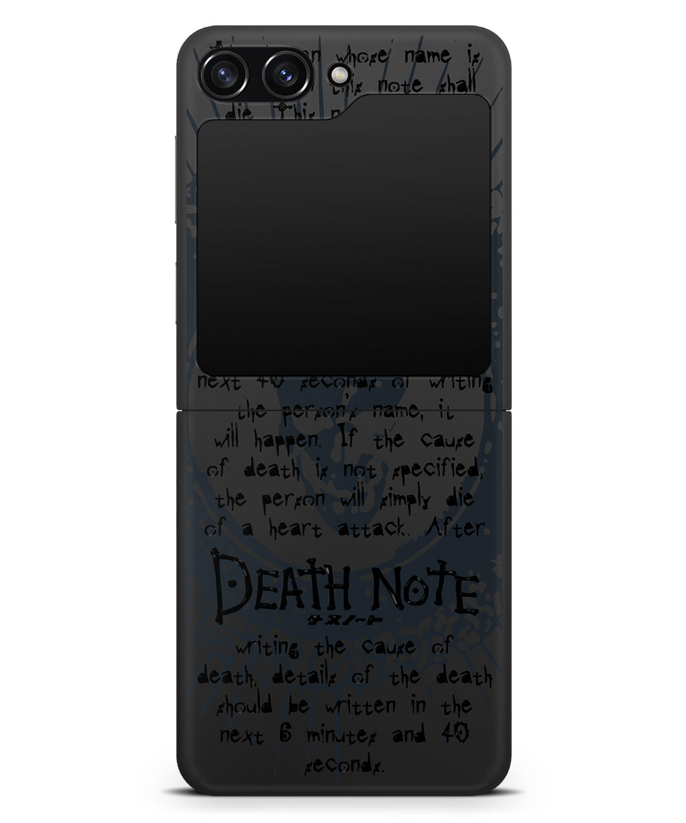 Death Note Case Notebook - Death Note Phone Case - Anime Cases