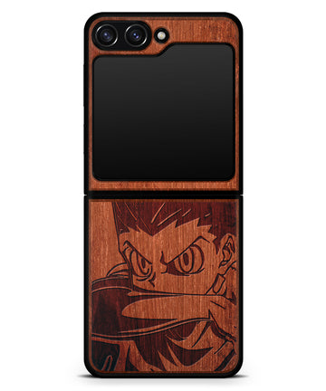 Silent Fury - Engraved Wood Case - Hunter x Hunter Anime Case