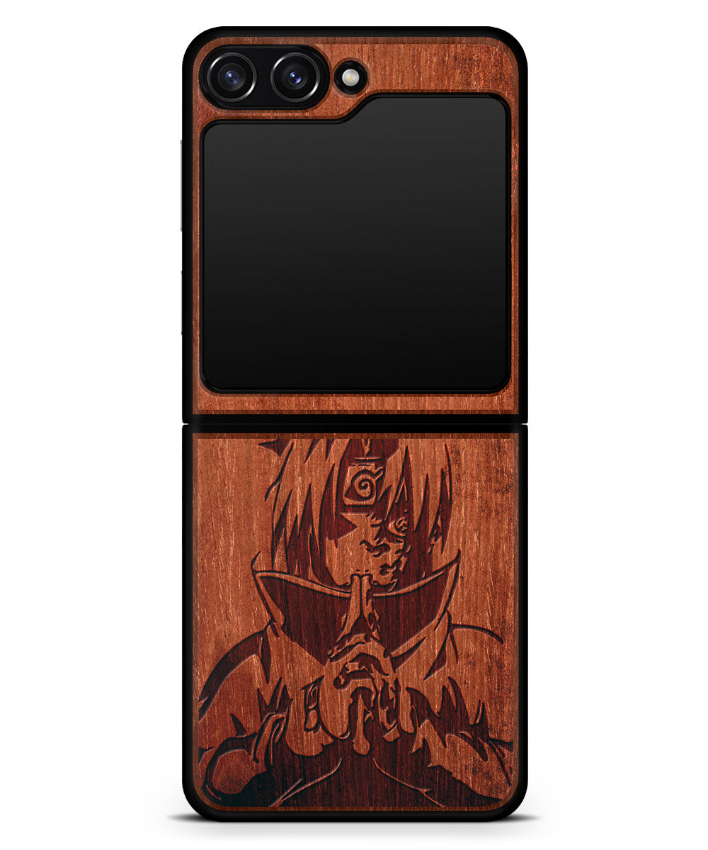 For Power - Engraved Wood Phone Case - Naruto Anime Case For Power - Engraved Wood Phone Case - Naruto Anime Case