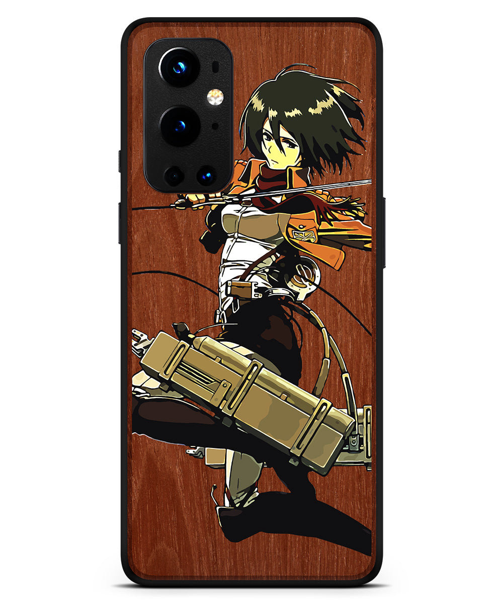 Ackerman - Wood + Ink Phone Case - Attack on Titan Anime Case