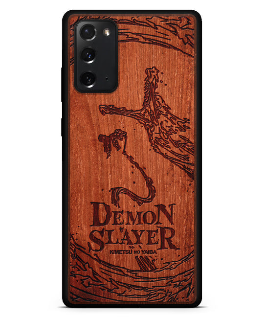 Tenth Form - Engraved Wood Case - Demon Slayer Anime Case