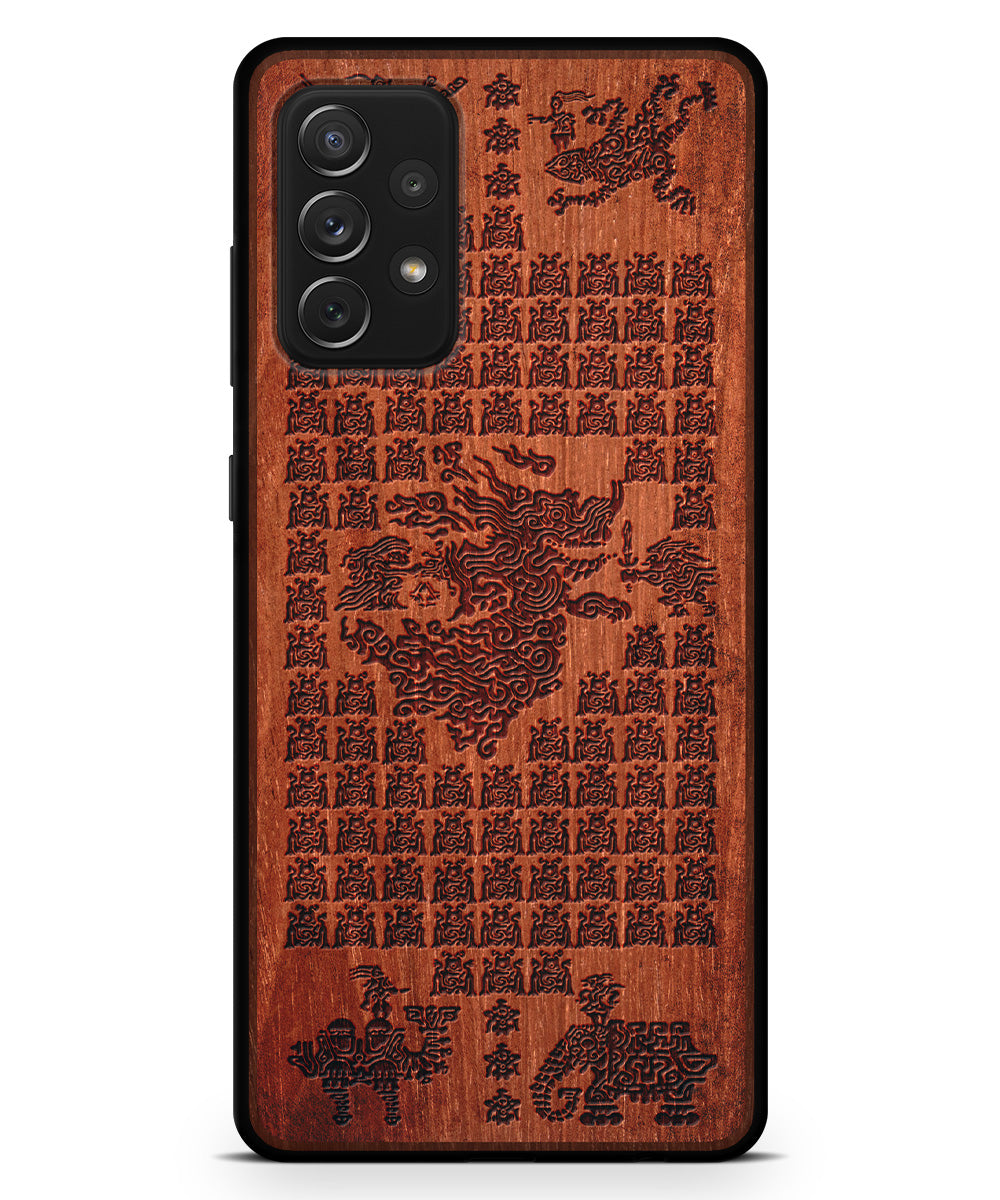 History - Engraved Wood Phone Case - Anime Cases