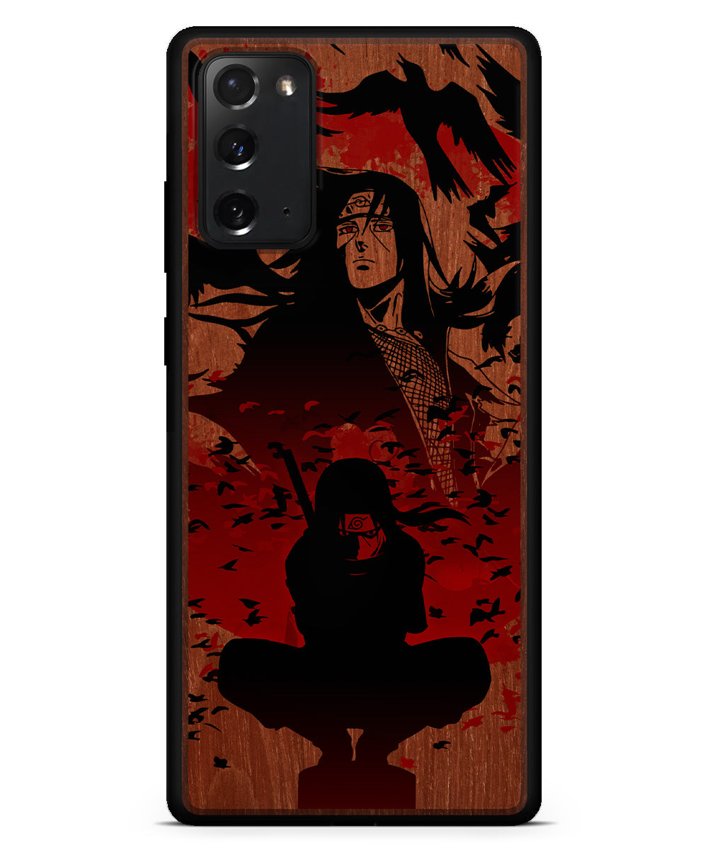 Brother - Wood & Ink Phone Case - Naruto Anime Case Brother - Wood & Ink Phone Case - Naruto Anime Case